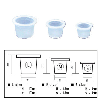 Ink caps, 500 pieces