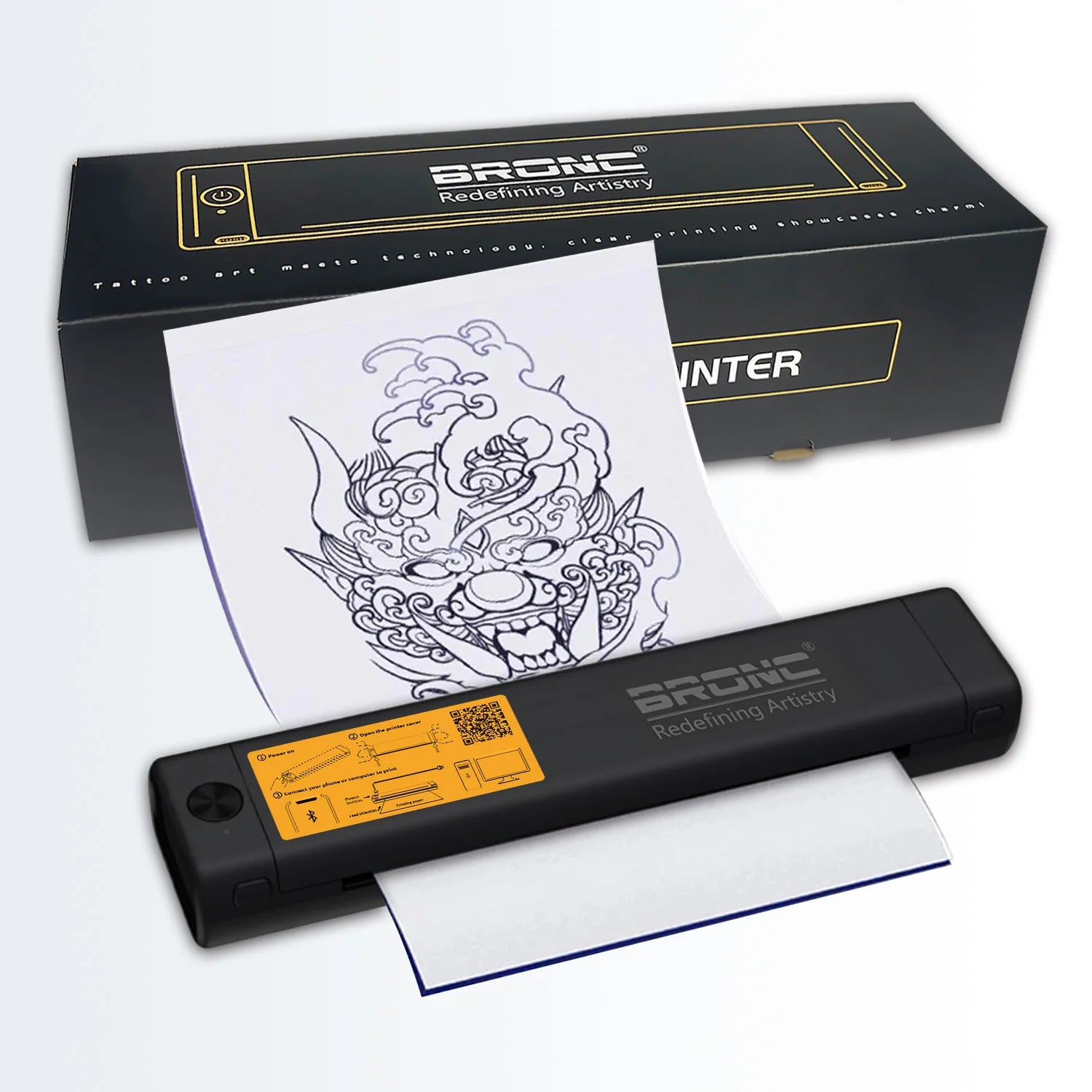 BRONC INKLESS TATTOO PRINTER