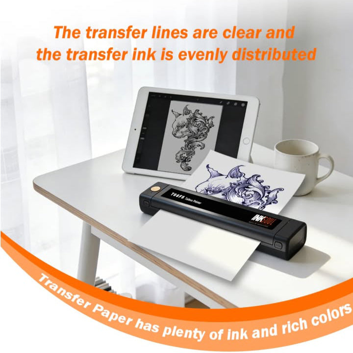 INKSOUL® タトゥー用転写紙(シートタイプ/A4サイズ/100枚入り)