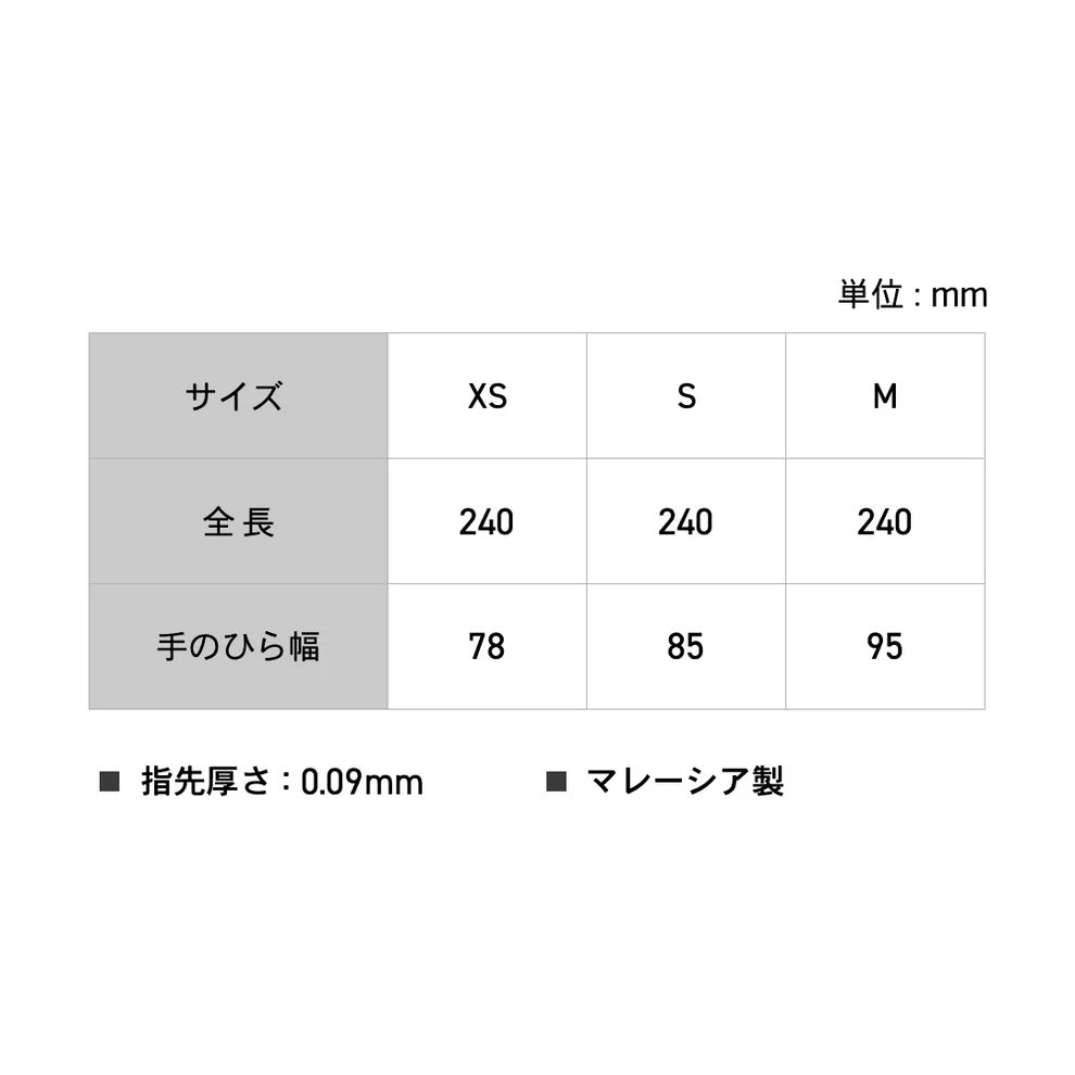 Nitrile Papillon, 300 pieces