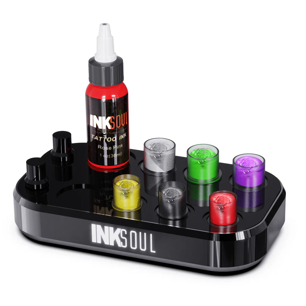 タトゥー用 電動インクミキサー 8カップ｜自動ミキシング・速度調整・高効率モデル　INKSOUL ※現在予約販売中