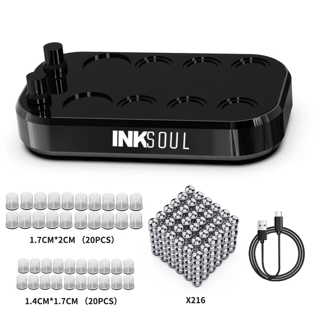 タトゥー用 電動インクミキサー 8カップ｜自動ミキシング・速度調整・高効率モデル　INKSOUL ※現在予約販売中