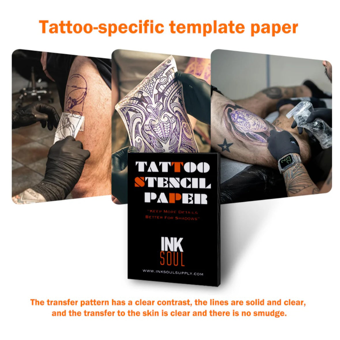 INKSOUL®　タトゥー用転写紙（シートタイプ／A4サイズ／100枚入り）